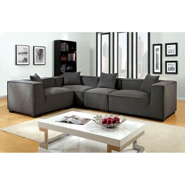 Armless Chair Langdon - U&U Home Budget Furniture (Carteret, NJ)