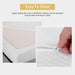 Artemisia 8" Memory Foam Mattress White - U&U Home Budget Furniture (Carteret, NJ)
