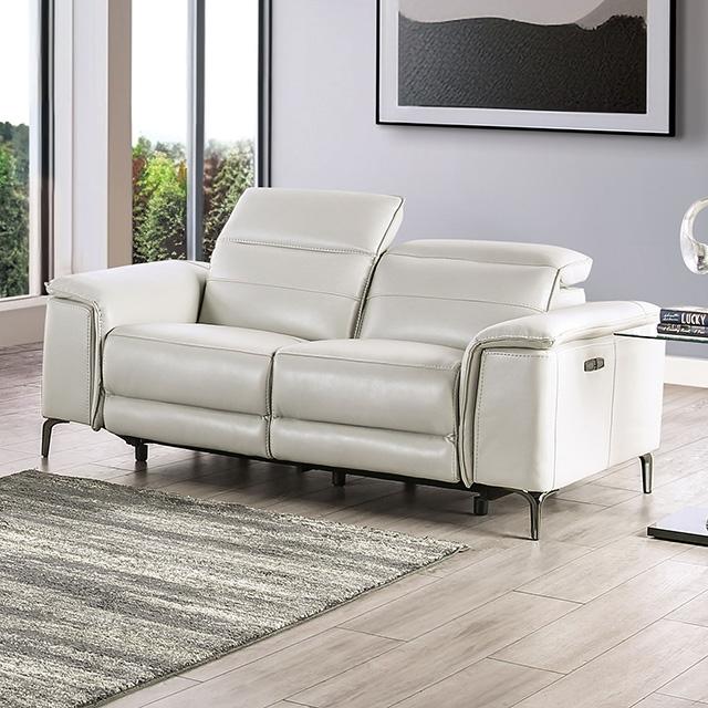 Ascona Power Loveseat - U&U Home Budget Furniture (Carteret, NJ)