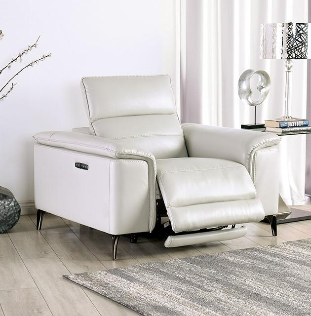 Ascona Power Recliner - U&U Home Budget Furniture (Carteret, NJ)