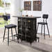 Dicarda 3 Pc Bar Table Set - U&U Home Budget Furniture (Carteret, NJ)