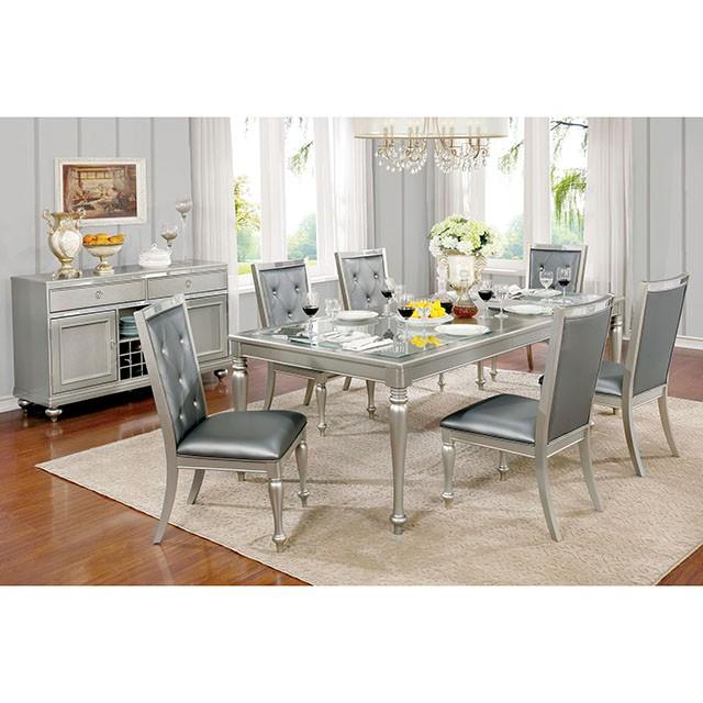 Sarina Side Chair (2/Box) - U&U Home Budget Furniture (Carteret, NJ)