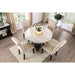 Elfredo 5 Pc Dining Table Set - U&U Home Budget Furniture (Carteret, NJ)