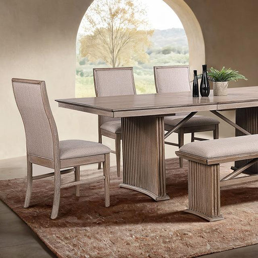 Ellesmere 6 Pc Dining Table Set - U&U Home Budget Furniture (Carteret, NJ)