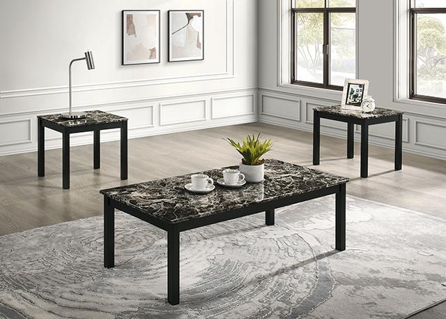 Findlay 3 Pc. Table Set - U&U Home Budget Furniture (Carteret, NJ)