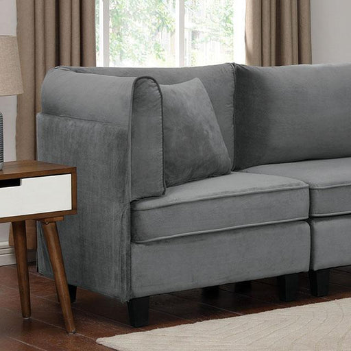 Corner Chair Sandrine - U&U Home Budget Furniture (Carteret, NJ)