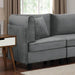 Corner Chair Sandrine - U&U Home Budget Furniture (Carteret, NJ)