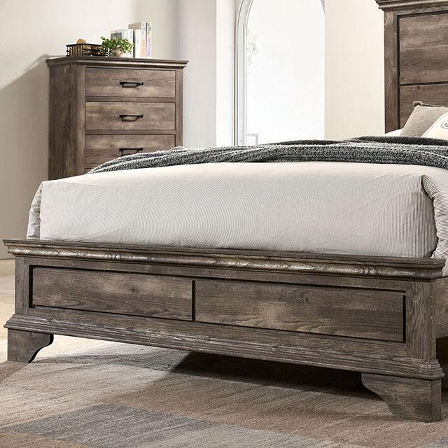 FORTWORTH Cal.King & E.King Bed - U&U Home Budget Furniture (Carteret, NJ)