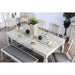 Georgia Antique White/Gray Side Chair (2/CTN) - U&U Home Budget Furniture (Carteret, NJ)
