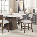 Grasten Counter Ht Table Set - U&U Home Budget Furniture (Carteret, NJ)