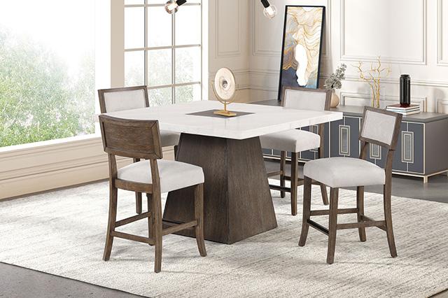 Grasten Counter Ht Table Set - U&U Home Budget Furniture (Carteret, NJ)