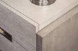 Gristalt Night Stand (w/ Felt Line, No USB) - U&U Home Budget Furniture (Carteret, NJ)