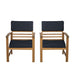 Hana 4 Pc. Patio Set Blue - U&U Home Budget Furniture (Carteret, NJ)