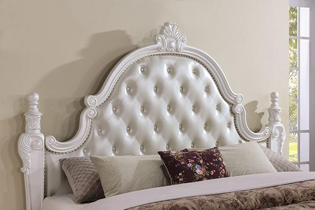 Cremona E.King & Queen Bed - U&U Home Budget Furniture (Carteret, NJ)