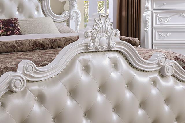 Cremona E.King & Queen Bed - U&U Home Budget Furniture (Carteret, NJ)