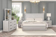 Crowthorne Bed White & Grey - U&U Home Budget Furniture (Carteret, NJ)