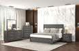 Crowthorne Bed White & Grey - U&U Home Budget Furniture (Carteret, NJ)