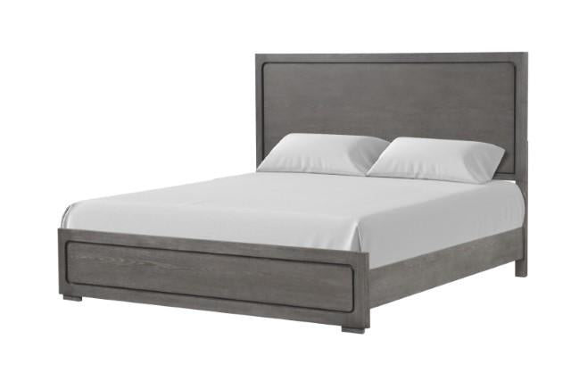 Crowthorne Bed White & Grey - U&U Home Budget Furniture (Carteret, NJ)