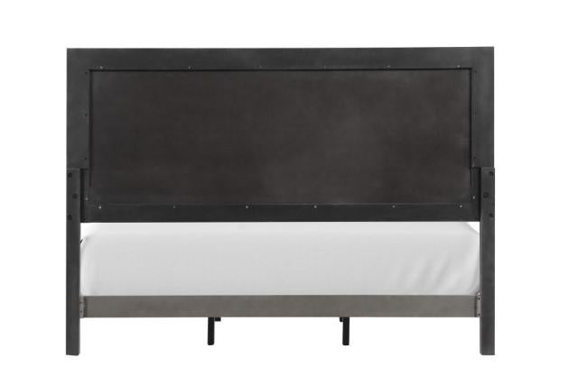 Crowthorne Bed White & Grey - U&U Home Budget Furniture (Carteret, NJ)
