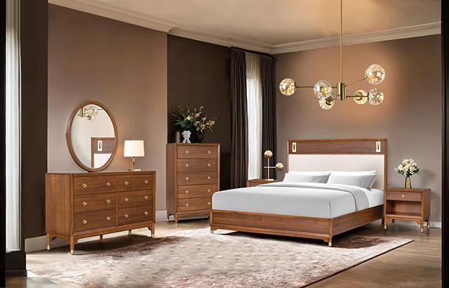 Hepburne Bed With Storage & Without Storage - U&U Home Budget Furniture (Carteret, NJ)