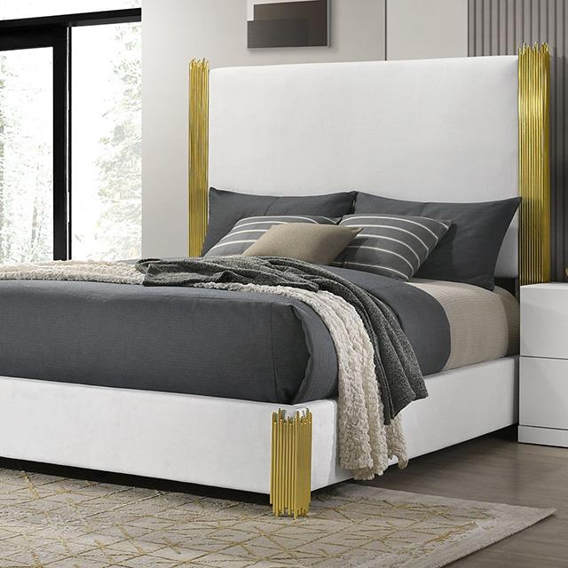 Basildon Queen Bedroom Set - U&U Home Budget Furniture (Carteret, NJ)