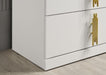 Basildon E.King & Queen Bed - U&U Home Budget Furniture (Carteret, NJ)