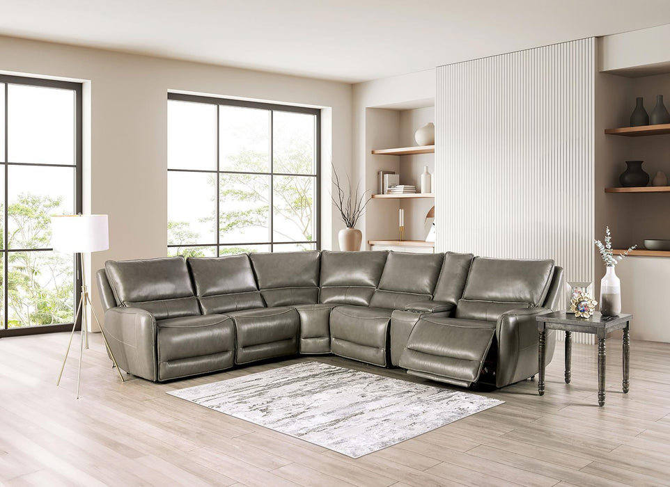 Hestia Power Sectional - U&U Home Budget Furniture (Carteret, NJ)
