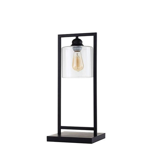 Zoe Black 6"H Table Lamp - U&U Home Budget Furniture (Carteret, NJ)