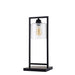 Zoe Black 6"H Table Lamp - U&U Home Budget Furniture (Carteret, NJ)