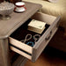 BELGRADE I Rustic Natural Tone Night Stand - U&U Home Budget Furniture (Carteret, NJ)