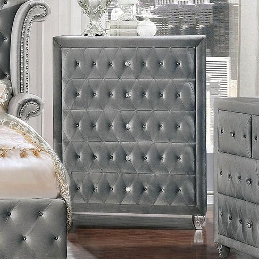 Alzir Chest Gray - U&U Home Budget Furniture (Carteret, NJ)