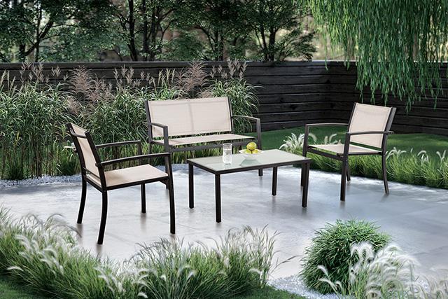 Ibiza 4 Pc. Sling Set K D Green - U&U Home Budget Furniture (Carteret, NJ)