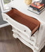 ESPARANZA Chest, Pearl White - U&U Home Budget Furniture (Carteret, NJ)