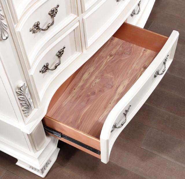 ESPARANZA Dresser, Pearl White - U&U Home Budget Furniture (Carteret, NJ)