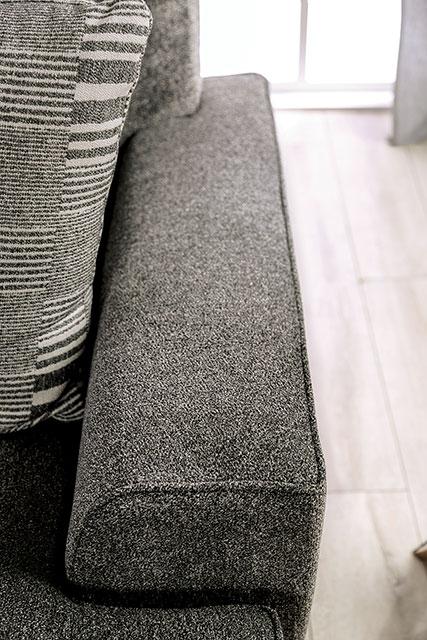 HOLBORN Sofa, Gray - U&U Home Budget Furniture (Carteret, NJ)