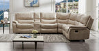 JEROMINUS Sectional, Beige - U&U Home Budget Furniture (Carteret, NJ)