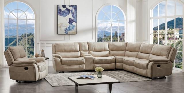 JEROMINUS Sectional, Beige - U&U Home Budget Furniture (Carteret, NJ)