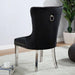 JEWETT Chair, Black (2/CTN) - U&U Home Budget Furniture (Carteret, NJ)