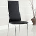 Kalawao Black Side Chair (2/CTN) - U&U Home Budget Furniture (Carteret, NJ)