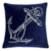 Karin Blue 20" X 20" Pillow, Blue - U&U Home Budget Furniture (Carteret, NJ)