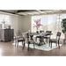 Leeds Gray Dining Table - U&U Home Budget Furniture (Carteret, NJ)