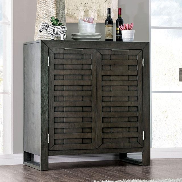 Leeds Gray Dining Table - U&U Home Budget Furniture (Carteret, NJ)