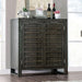 Leeds Gray Dining Table - U&U Home Budget Furniture (Carteret, NJ)