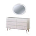 LENNART II White Dresser - U&U Home Budget Furniture (Carteret, NJ)
