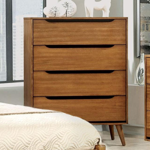 Lennart Oak Chest - U&U Home Budget Furniture (Carteret, NJ)