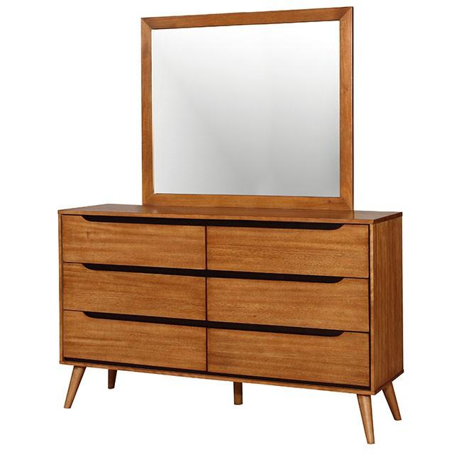 Lennart Oak Dresser - U&U Home Budget Furniture (Carteret, NJ)
