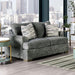LEYTONSTONE Loveseat, Gray - U&U Home Budget Furniture (Carteret, NJ)