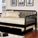 Linda Black Twin Daybed - U&U Home Budget Furniture (Carteret, NJ)