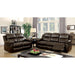 Listowel Brown Love Seat - U&U Home Budget Furniture (Carteret, NJ)