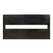 Luminar Black Glass-Insert Dining Table - U&U Home Budget Furniture (Carteret, NJ)